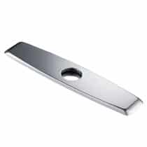 8 inches brushed nickel faucet deck cover