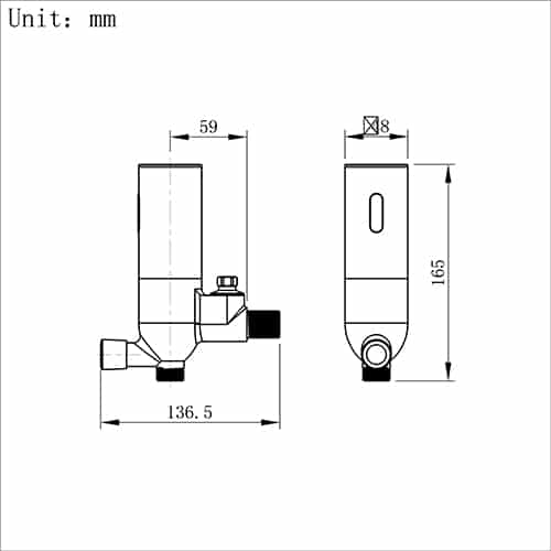 BM0066 Automatic Urinal Flusher