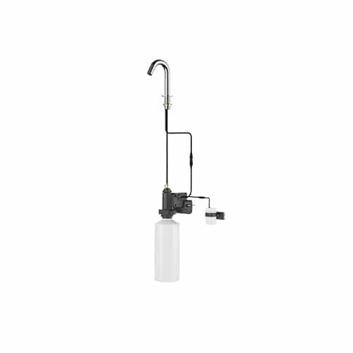 Infra-red Spout Sensor Activation Chrome Plated Finish Adjustable Soap Mount Automatic Soap Dispenser