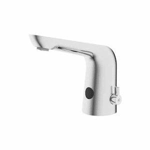 Touchless infrared sensor temperature control integrated automatic faucet