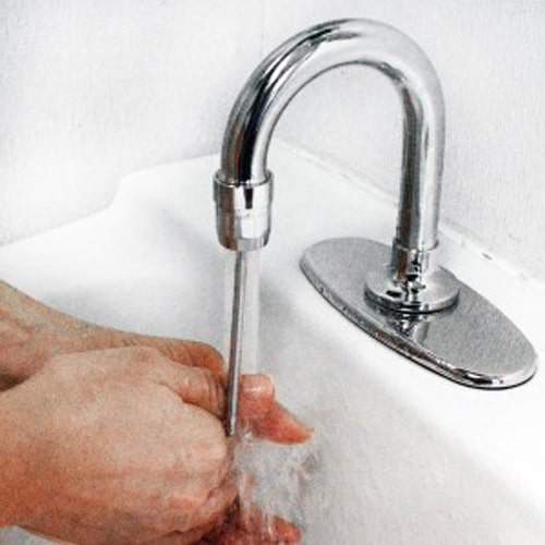 image of an automatic faucet control