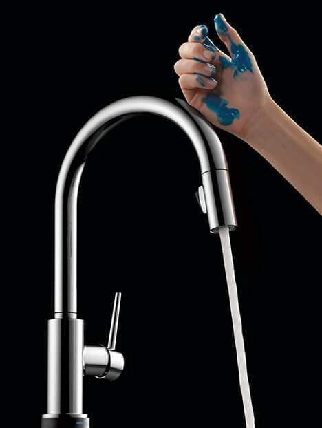 Touch-On-Touch-Off Faucet with Touch2O Technology