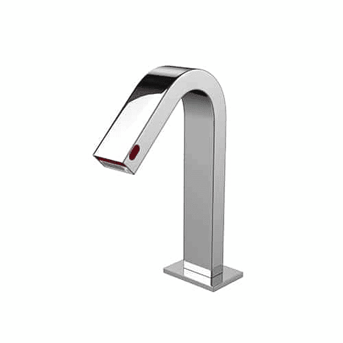 LED Touchless Sensor Tap Temperature Controlled Integrated Automatic Smart Sensor Faucet With Hot & Cold Cover Plate