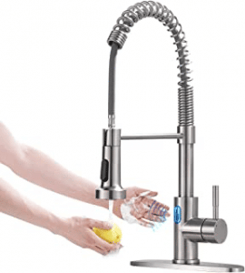 Touchless LED Kitchen Sink Faucet