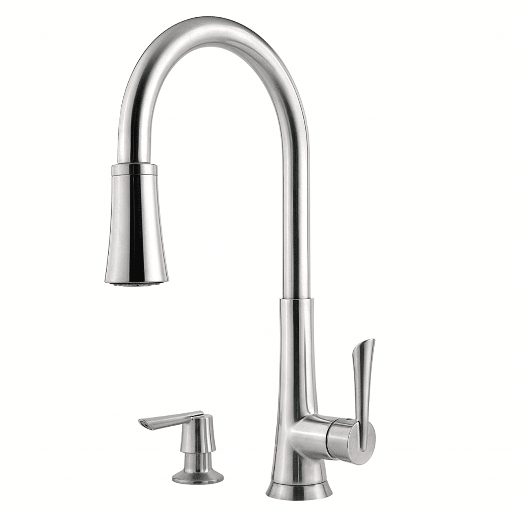 Pfister F5296LMS Lima 1-Handle Pull-Down Kitchen Faucet