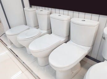 Image of different toilets