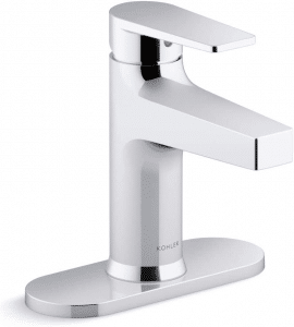 Kohler polished chrome faucet