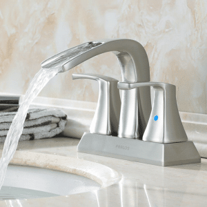 centerset waterfall faucet