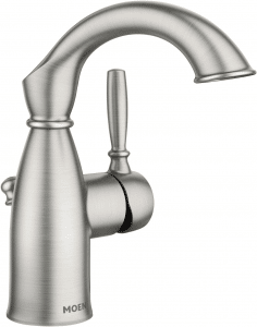 Spot-resist brushed nickel faucet