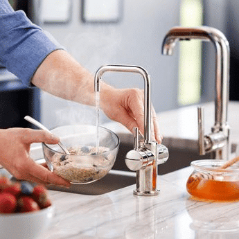 insinkerator hot water faucet