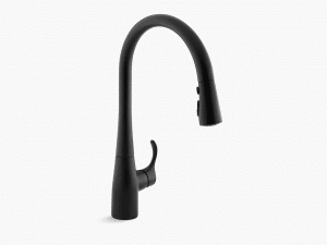 KOHLER 596-BL Simplice Pull Down Kitchen Faucet