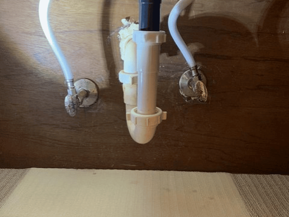 kitchen sink faucet supply line sizes